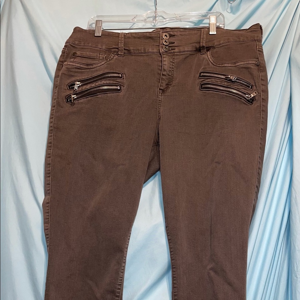 Torrid grey jeggings size 20